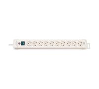 Brennenstuhl Multi-socket outlet with 10 sockets type F-Line 3m, White