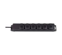 Brennenstuhl Multi-socket outlet with 6 F-type sockets 2m IP44