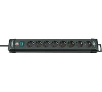 Brennenstuhl Premium-line 8 Outlets With Switch Power Strip Black One Size / EU Plug