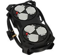 Brennenstuhl Power Station 240V/13A Power Distributor H05VV-F3G1.5 cable 6-way 3m Black