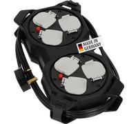Brennenstuhl Power Station (Power Distributor 3m H05VV-F3G1.5 cable, with 6 sockets, suitable for wall mounting, Made in Germany)
