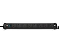Brennenstuhl Premium-Line 8-Way Extension Lead with 3m cable (Power Strip with 80° angle of sockets, with switch)