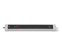 Brennenstuhl Premium-Line Fb, 5-Way Extension Lead With 2 Usb Charging Ports