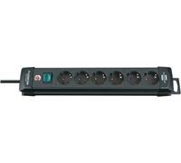 Brennenstuhl Premium-line 6 Outlets With Switch Power Strip Black One Size / EU Plug