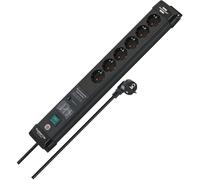 Brennenstuhl Premium-Line USS 6fach schwarz DE NEW