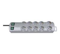 brennenstuhl Steckdosenl.10-Fach Pl silber ACC NEW