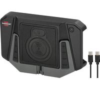 Brennenstuhl Professional Wireless Charging Pad WCP (Inductive Charging Station with mobile phone holder, mountable, magnets on the back, incl. USB C cable)