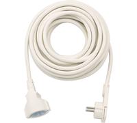 Brennenstuhl Quality Plastic Extension Cable with Flat Connector (Extension Cabl