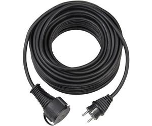 Brennenstuhl Quality Rubber Extension Cable IP44 Black 5m