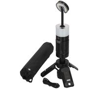 Brennenstuhl Rechargeable LED Outdoor Light UL 400 at, Camping Light 400 lm, IP44, up to 24h Duration, dimmable, extendable up to 1.03 m, Power Bank, incl USB C Charging Cable