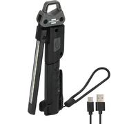 Brennenstuhl Rechargeable LED Torch HL 400 AC/LED Work Light with Integrated Rechargeable Battery (400lm, 3 Light Sources, Light Duration max. 6h, incl. USB C Charging Cable)