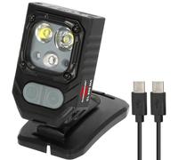 Brennenstuhl Rechargeable LED Work Lamp CL 600 MA (600lm, IP54, 6 Light Modes, LED Torch with Magnetic Base and 360° Swivel Joint, Robust Aluminium housing, max. 39h Light Duration, USB C)
