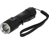 Brennenstuhl Rechargeable Torch LED LuxPremium TL 410 A/Flashlight with Bright Osram-LED (400lm, up to 29h Burn time, 131m Light Range, Splash-Proof IP44)