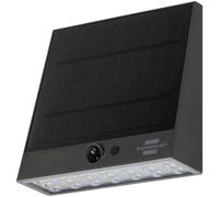 Brennenstuhl Solar LED Wall Light SOL 1000 Plana/LED Security Light for Outdoors with Motion Detector (IP54, 1000lm, 4 Different Light Modes, Twilight Sensor, incl. Rechargeable Battery)