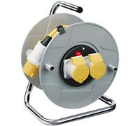 Brennenstuhl Standard Cable Reel AK 260 110V 2-way CEE socket H05VV-F 3G1,5 50m Grey