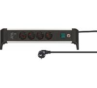 Brennenstuhl Steckdosenleiste ALU-Office-Line 4fac NEW
