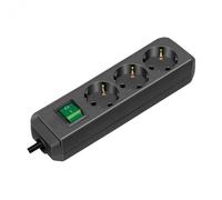 Brennenstuhl Steckdosenleiste ECO-Line 3x 3m schwa NEW