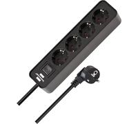 Brennenstuhl Steckdosenleiste Ecolor 4x schwarz 1 NEW