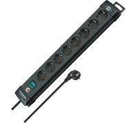 Brennenstuhl Premium-line 8 Outlets With Switch Power Strip Black One Size / EU Plug