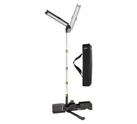 Brennenstuhl Multi Battery LED Work Light 6050 MA (7700lm, IP54, height adjustable up to 140cm, compatible with 18V batteries from 11 different manufacturers, without battery, Engineered in Germany)