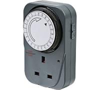 brennenstuhl Timer 24 Hour Black