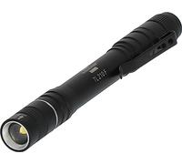 Brennenstuhl Torch LED LuxPremium TL 210 F/Flashlight with Batteries and Bright Osram-LED (180lm, up to 7h Light Duration, 50m Light Range, Splash-Proof IP44)