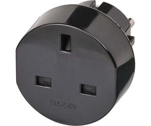 Brennenstuhl Travel Adapter Great Britain to European Plug 13A