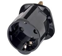 Brennenstuhl Travel Adapter Plug UK England Hong Kong Type F Type G Black