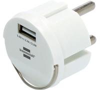 Brennenstuhl USB-Steckdosenadapter, USB-A Ladefemale 2,4 A, max. 12,0 W, white