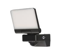 Brennenstuhl Connect WiFi LED Floodlight WF 2051 P (24W, 2800lm, IP54, Various Light Functions Adjustable via app, Outdoor Security Light for wall mounting with Motion Detector)