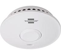 Brennenstuhl Wireless Smoke Detector RM L 3101 / Connectable Smoke Alarm with Battery (connectable with up to 40 smoke detectors, alarm signal 85 dB, tested according to DIN EN 14604)