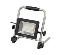 Brennenstuhl LED Work Light EL 4053 M/Job Site Light 50W for Indoor and Outdoor Use IP65 (Portable Floodlight 4500lm with 1,5m Cable and Foldable Frame, IK08)