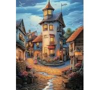 Brennora 5D Diamond Painting Kits Fairy Tale World DIY Adult Kids Beginner Diamond Crafts Home Wall Decoration 40x50 cm