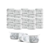 BRENSTEN 24-Pack Replacement Charcoal Water Filters - Compatible with Breville & Keurig Coffee Makers - Removes Chlorine, Odor & Impurities - Activated Carbon Filters