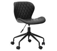 Brent Armless Home Office Chair Premier Housewares Black One Size