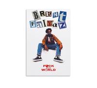 Brent Rapper Faiyaz Let Me Know Music Music Posters for Room Aesthetic Canvas Wall Art Bedroom Decor12x18inch(30x45cm)