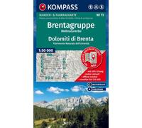 Brentagruppe - Dolomiti di Brenta Hiking and Cycling Map : 1:50,000 scale