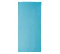 Brentfords Beach Towel, Microfibre Large Towel; Gym, Beach, Yoga, Sand Free Highly Absorbent Quick Dry, Sea Blue, 71x152cm