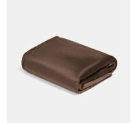 Brentfords Chocolate Brown Throws for Sofa, Gifts for Women Soft Cosy Winter Warm Plain Fleece Blanket Decorative Fluffy Throw Over Bed Settee Armchairs Double Bed Throw, 150 x 200cm