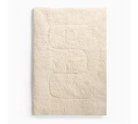 Brentfords Dog Blanket Large Sherpa Fleece Blanket for Dogs Cat Kittens Super Soft Quilted Pet Blankets Warm Washable Fleece Throw Protects for Bed and Sofa, Cream - 75 x 100cm