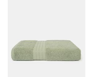 Brentfords Extra Large Bath Sheet For Bathroom, Ultra Soft 100% Cotton Absorbent Quick Dry Luxury Quality Bath Sheet For Beach & Gym Home Essentials, Sage Green-90x150cm
