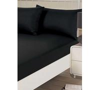 'Brentfords' Fitted Sheet Black