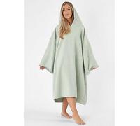 Brentfords Hooded Poncho Beach Towel Sage
