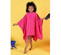 Brentfords Kids Hooded Poncho Beach Towel Pink