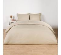 Brentfords Pillowcases 2 Pack, Housewife Pillowcases Bed Pillow Soft Comfortable Hotel Quality Pillow Case with Envelope Closure - Natural Beige, 50cm x 75cm