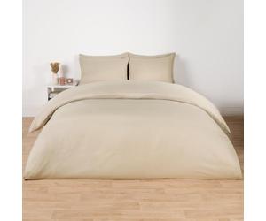 Brentfords Pillowcases 2 Pack, Housewife Pillowcases Bed Pillow Soft Comfortable Hotel Quality Pillow Case with Envelope Closure - Natural Beige, 50cm x 75cm