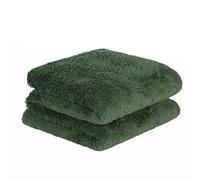 Brentfords Teddy Fleece Blanket Large Throw Over Bed Plush Super Soft Warm Sofa Bedspread, Forest Green - 125 x 150cm