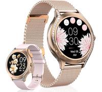 Brenth Smart Watch for Women with Call Function, Heart Rate & SpO2 Monitor, 100+ Sports Modes, Fitness Tracker for Daily Use, Workout, Sleep Tracking, IP68 Waterproof Smartwatch iOS Android