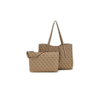 Brenton Tote 2 In 1 Latte Logo Guess Taupe One Size