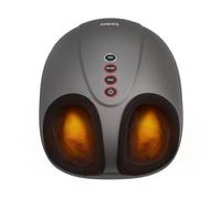 Breo Electric Foot Massagers for Pain and Circulation with Heat, Shiastu Foot Massager Deep Kneading, Air Compression, Rolling Massage for Tired Feet and Plantar Fasciitis, Fits up to EU Feet Size 46